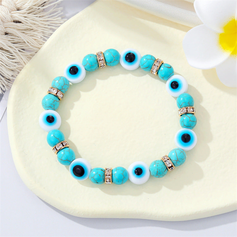 Brazalete de resina de diablo acrílico colorido al por mayor